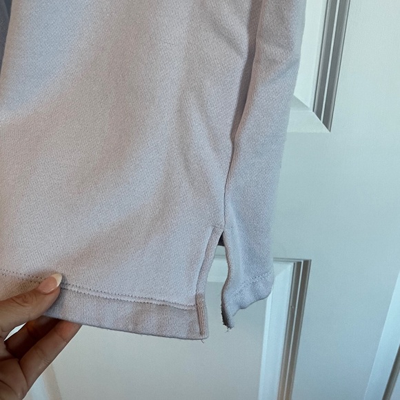 Victoria’s Secret Pink IVY Fleece Split-Hem Flare Sweatpants- Hydrangea Blue - S - Picture 6 of 11